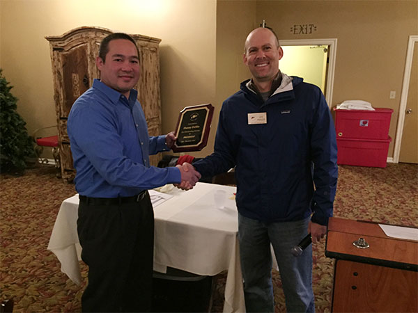 Congratulation to our new President, Lee Pooler