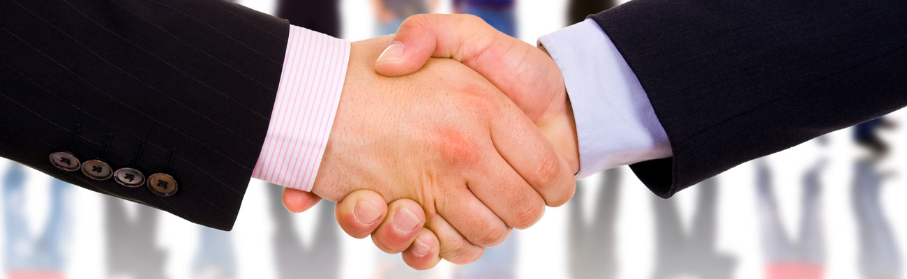 Banner Image of handshaking